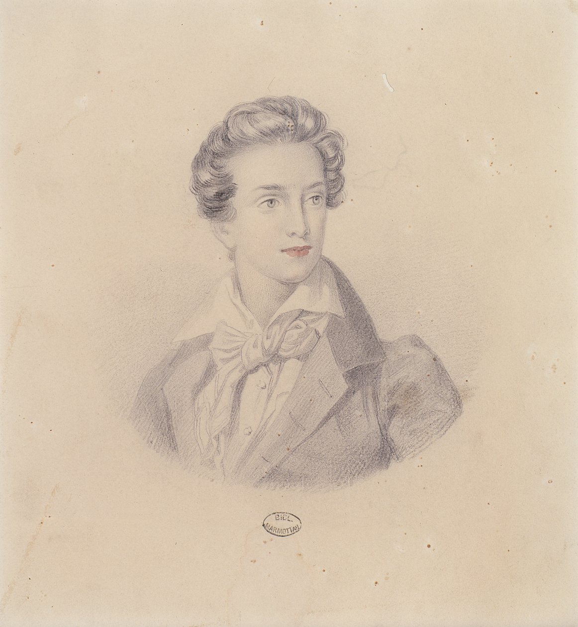 Porträtt av prins Fritz Baciocchi av French School