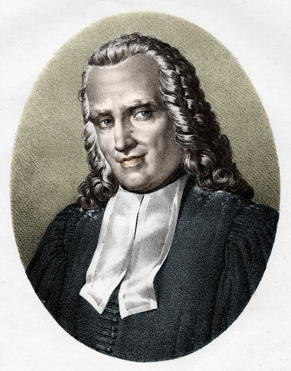 Porträtt av Robert Joseph Pothier (1699-1772), fransk juriskonsult. av French School