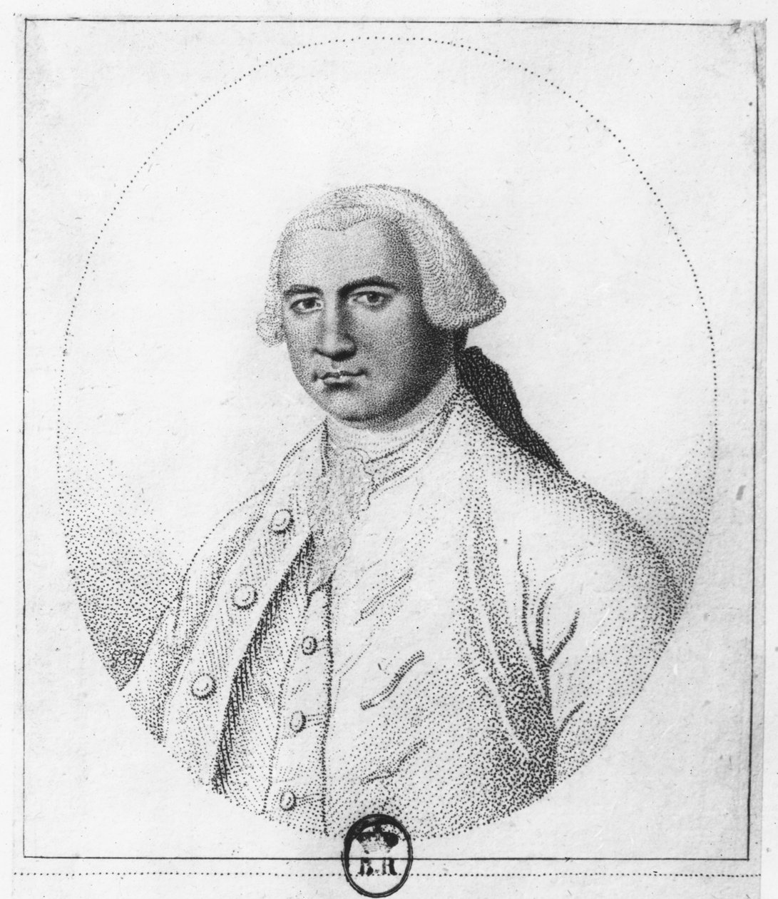 Porträtt av Robert Lord Clive, baron av Plassey av French School