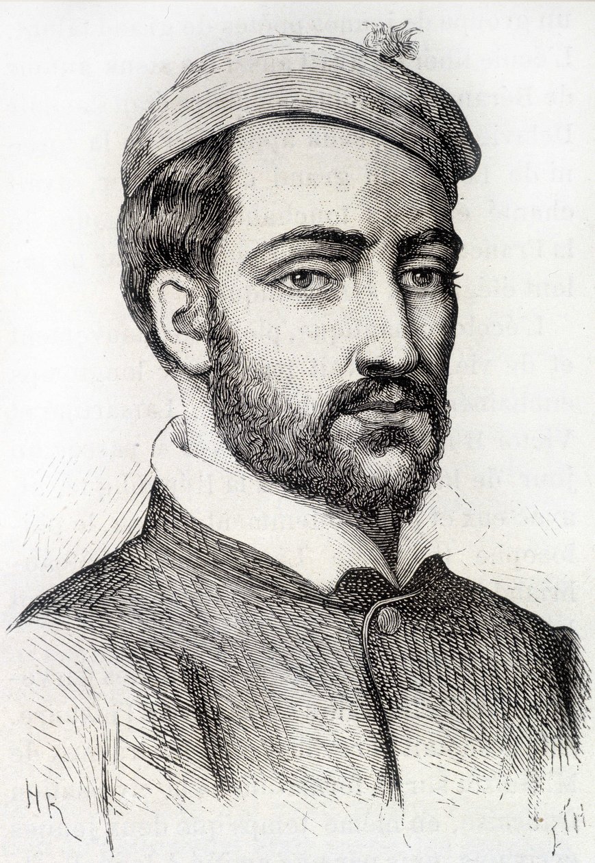 Porträtt av Theodore Gericault, fransk målare (1791 - 1824) - i "" L