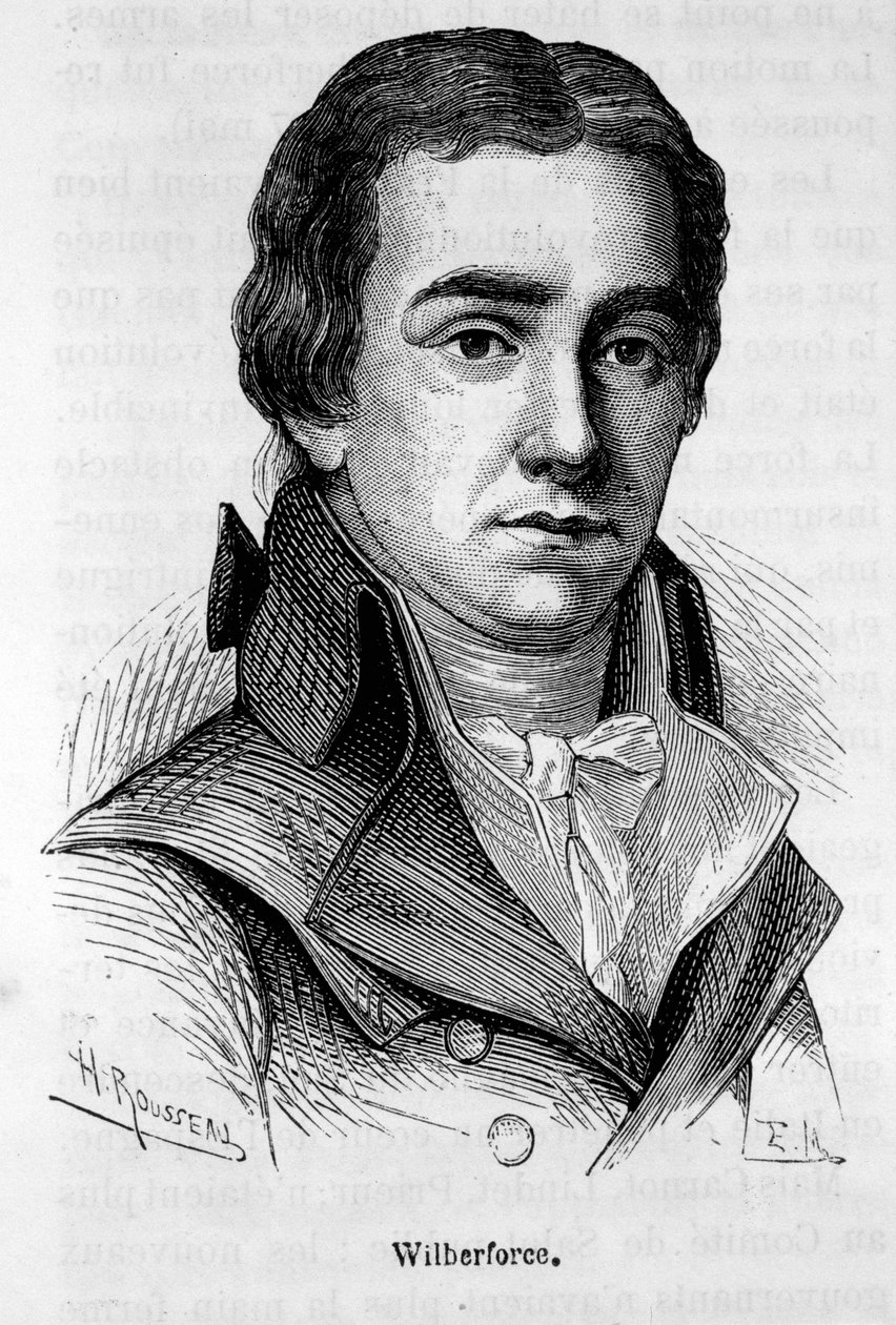Porträtt av William Wilberforce (1759-1833), engelsk politiker - i "" L