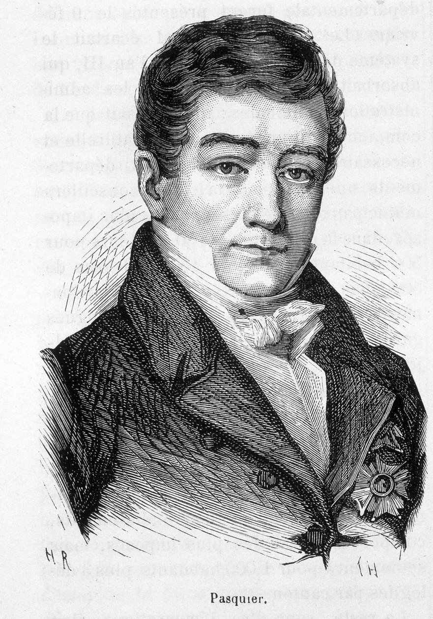 Porträtt av en fransk politiker (1767-1862). - i "L