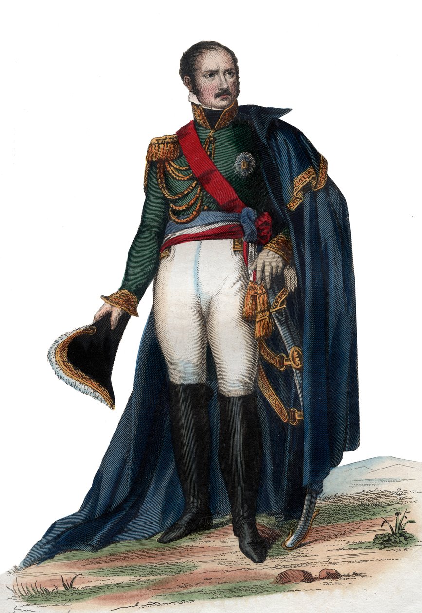 Porträtt av prins Eugene Rose de Beauharnais (1781-1824). av French School
