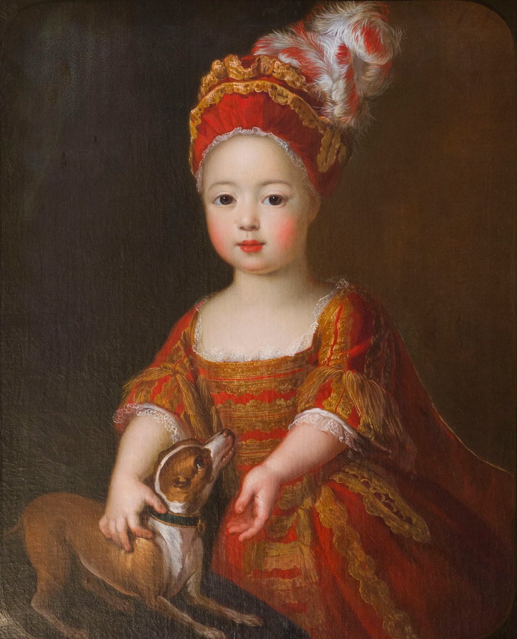 Porträtt av den unga prinsen av Lorraine av French School