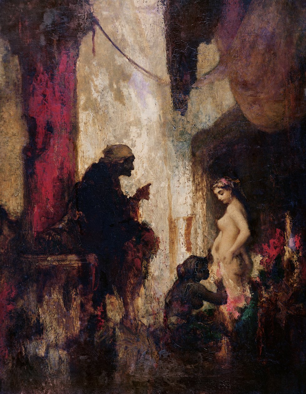 Förberedelser inför häxsabbaten, 1800-talets första hälft av French School