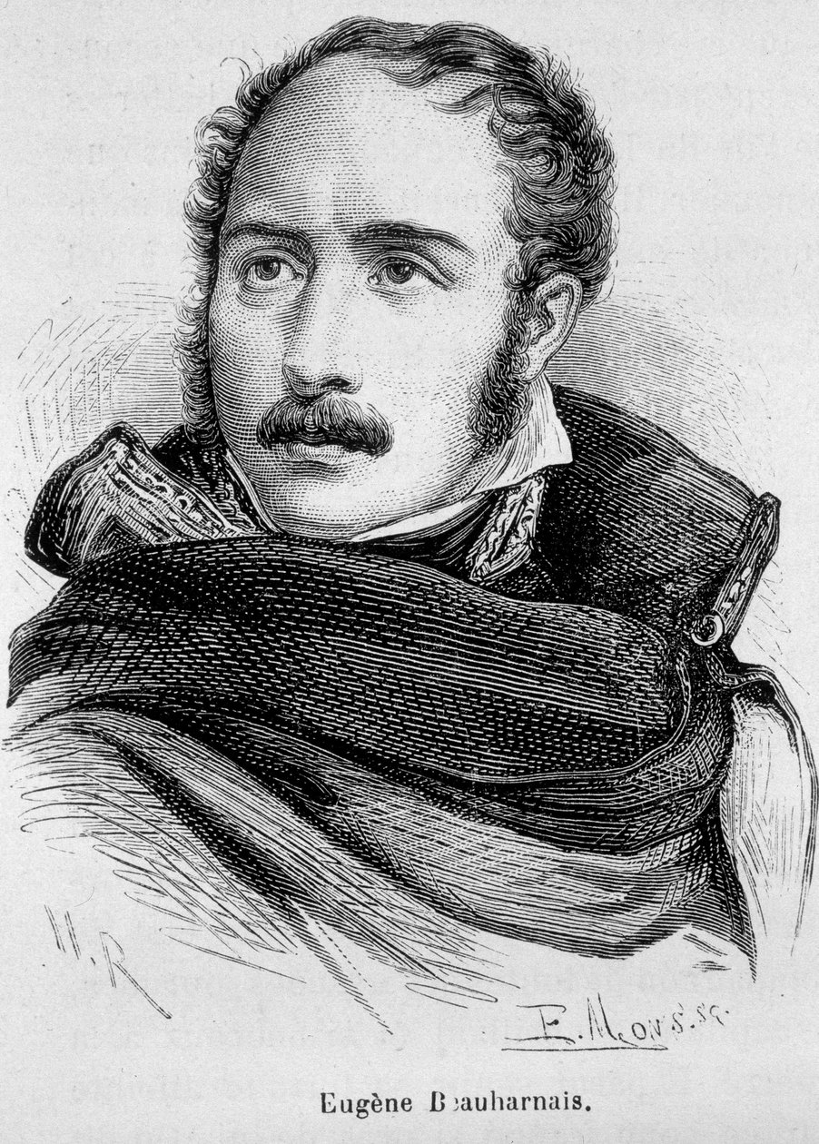 Prins Eugene Rose de Beauharnais (1781-1824, son till Alexandre de Beauharnais och Josephine) - i "" L