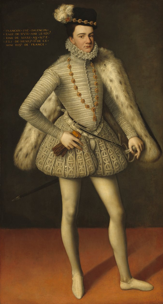 Prins Hercule-Francois, hertig av Alencon, 1572 av French School