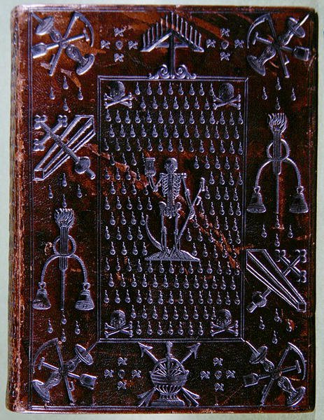 Davids Psalter, på väg till en medlem av Compagnie des Confreres de la Mort av French School