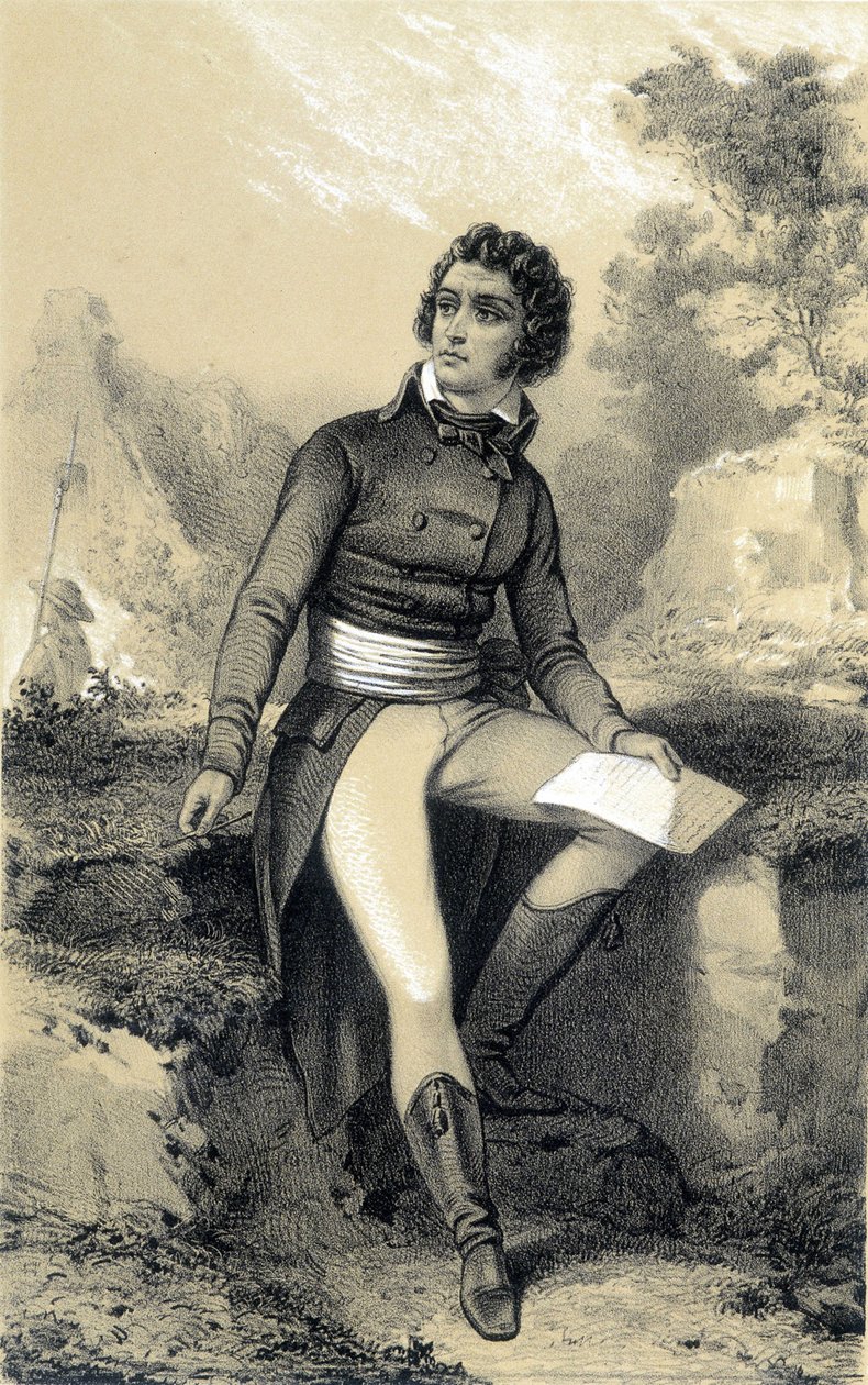 Puisaye - i ""Franska revolutionens historiska galleri"" av Albert Maurin av French School