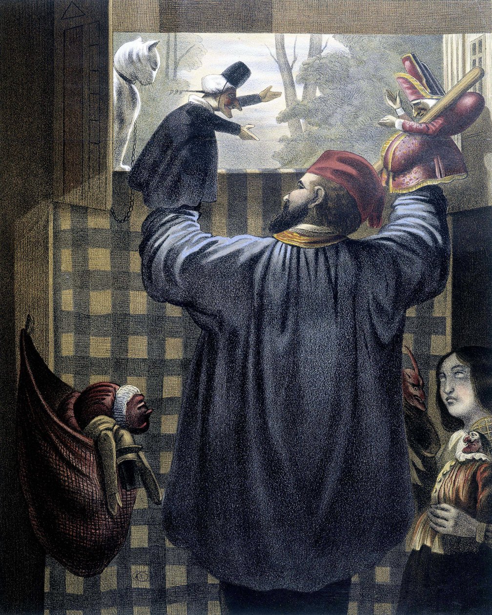 Puppet watch av French School