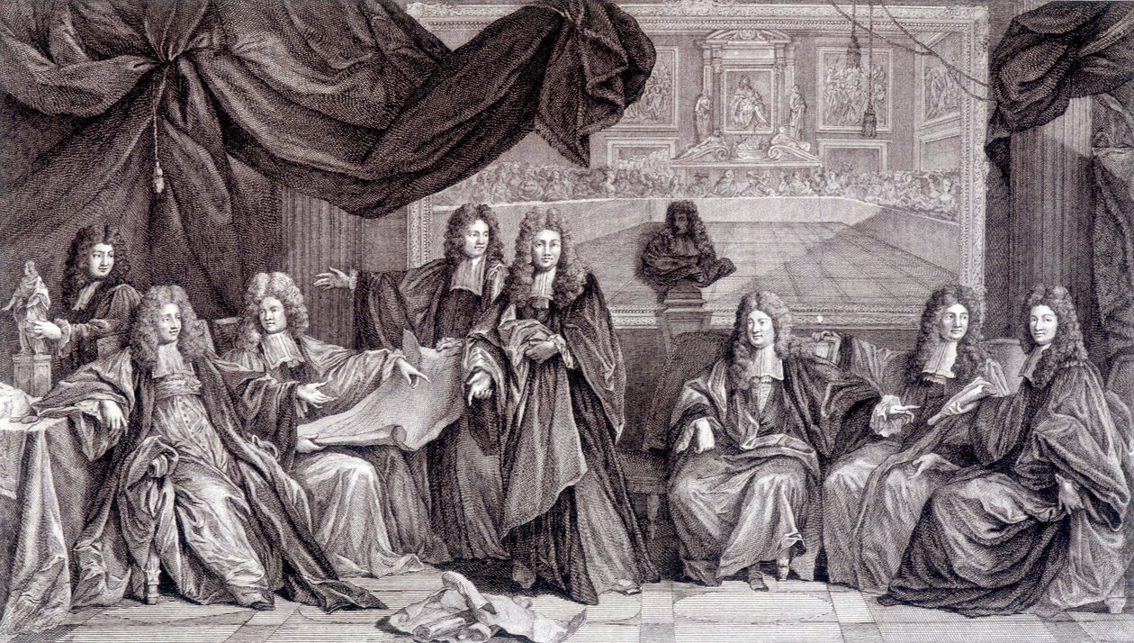 Återhämtning av Ludvig XIV, ca. 1689. av French School
