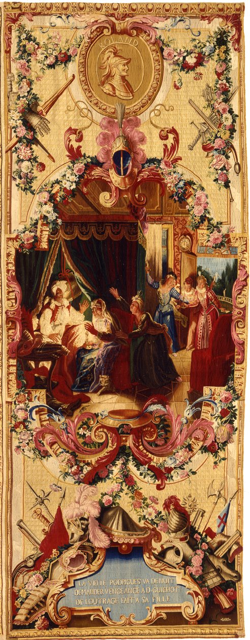 Regence Gobelins gobeläng med berättelsen om Don Quijote, 1717-18 av French School