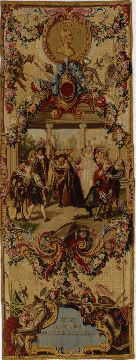 Regence Gobelins gobeläng med berättelsen om Don Quijote, 1717-18 av French School