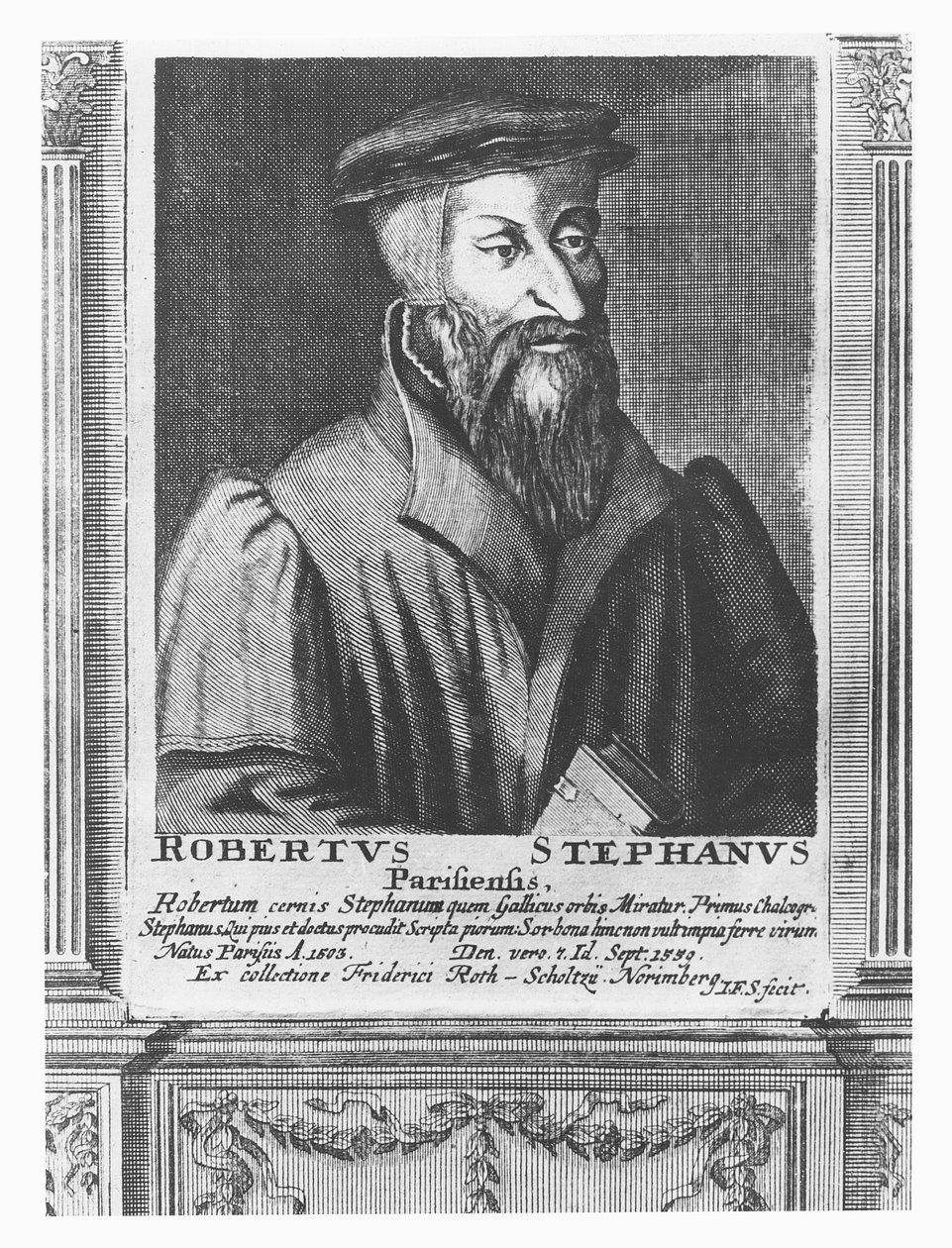 Robert Estienne (gravyr) av French School
