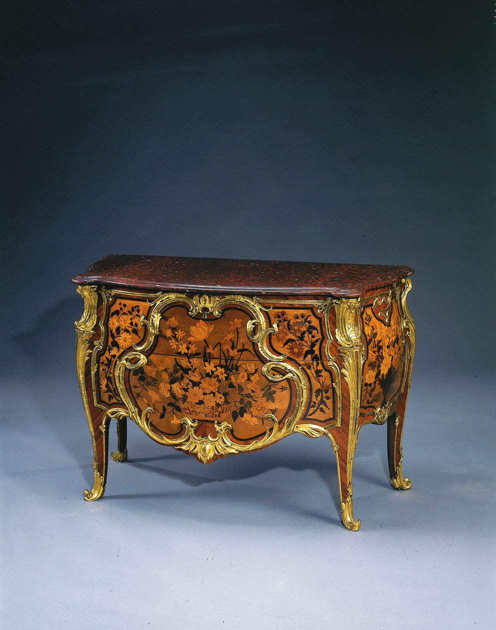 Kunglig Ludvig XV kommod, ca 1757 av French School