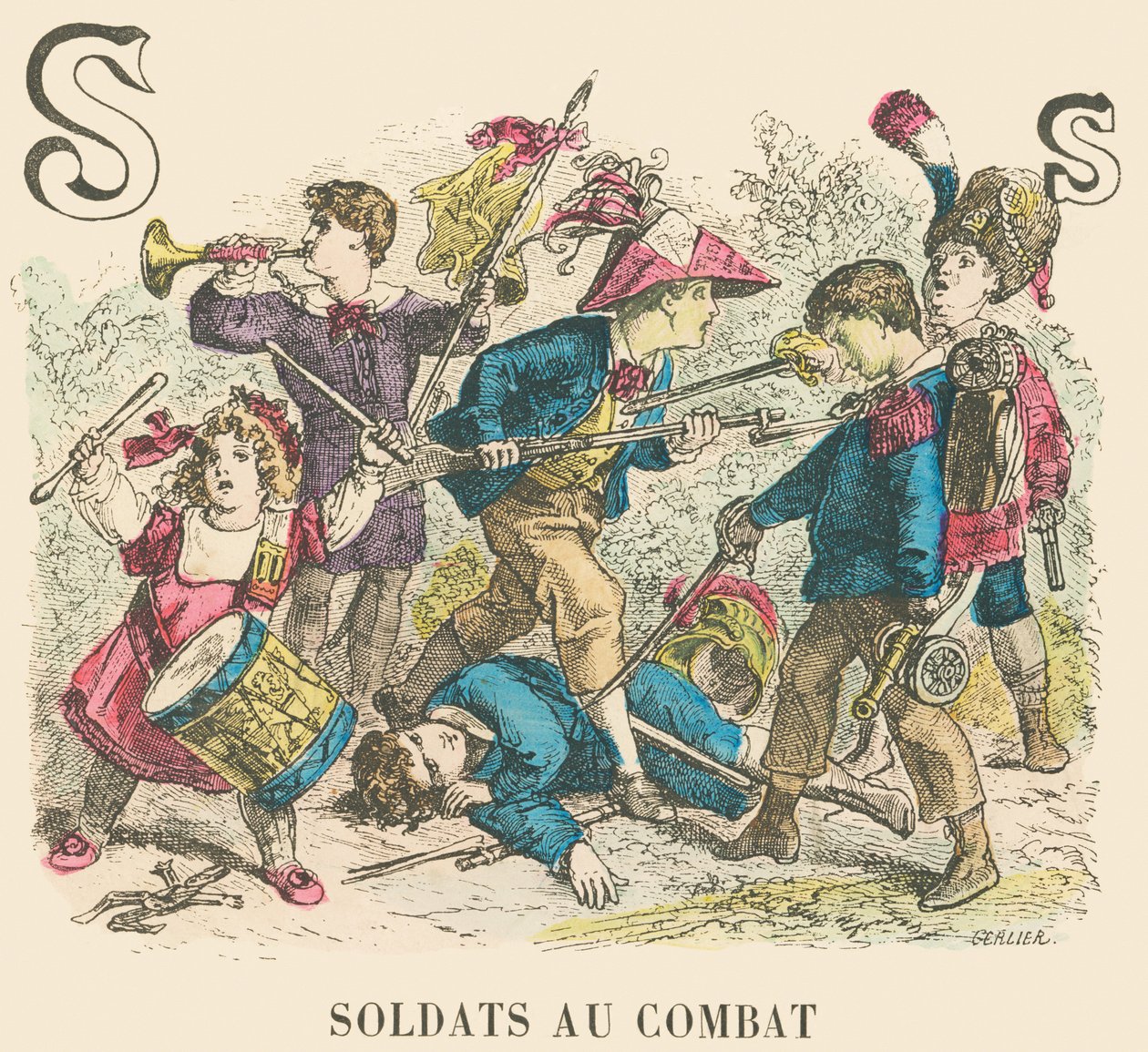 S: Soldater i strid av French School