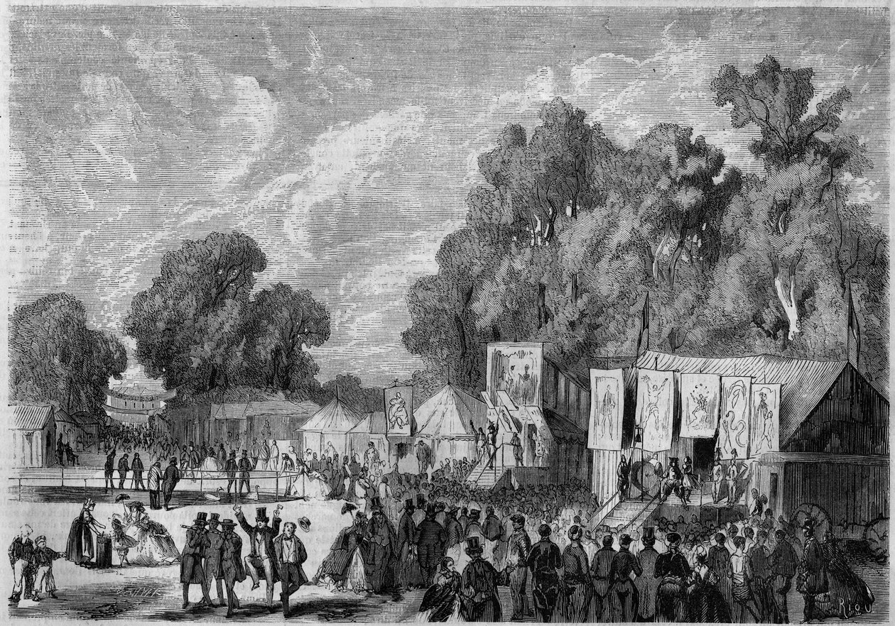 Saint Cloud-firande. Frankrike av French School
