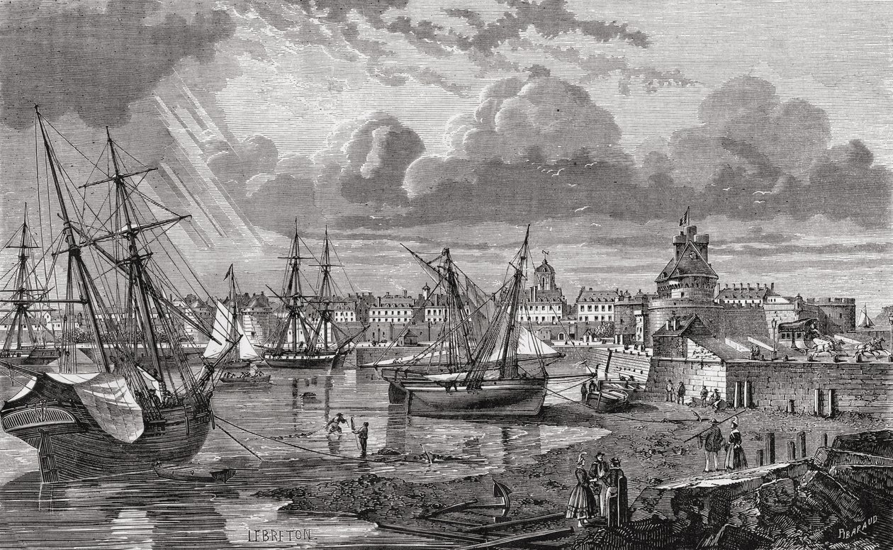 Saint Malo på 1700-talet, från 