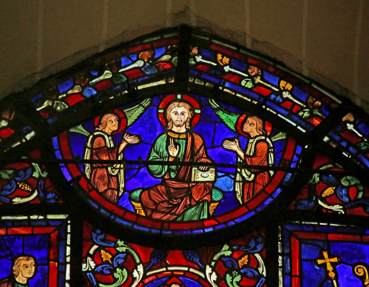 Scen från St. Martins liv, Chartres katedral av French School