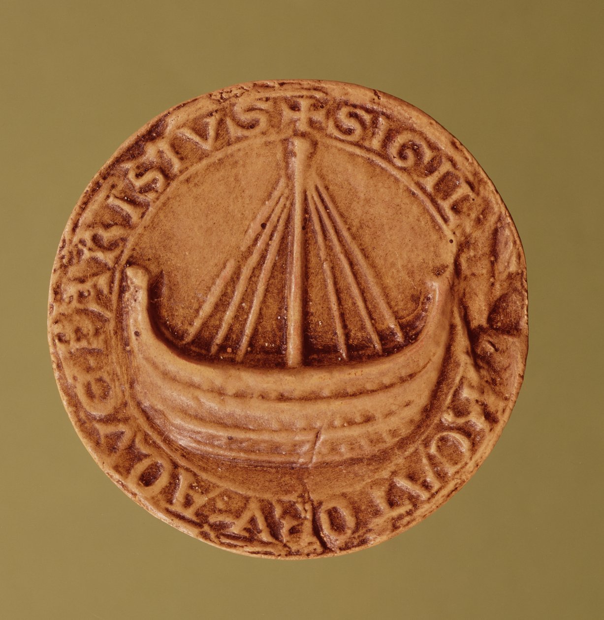 Sigill av Hanse of Water Merchants, tidigt 1200-tal av French School
