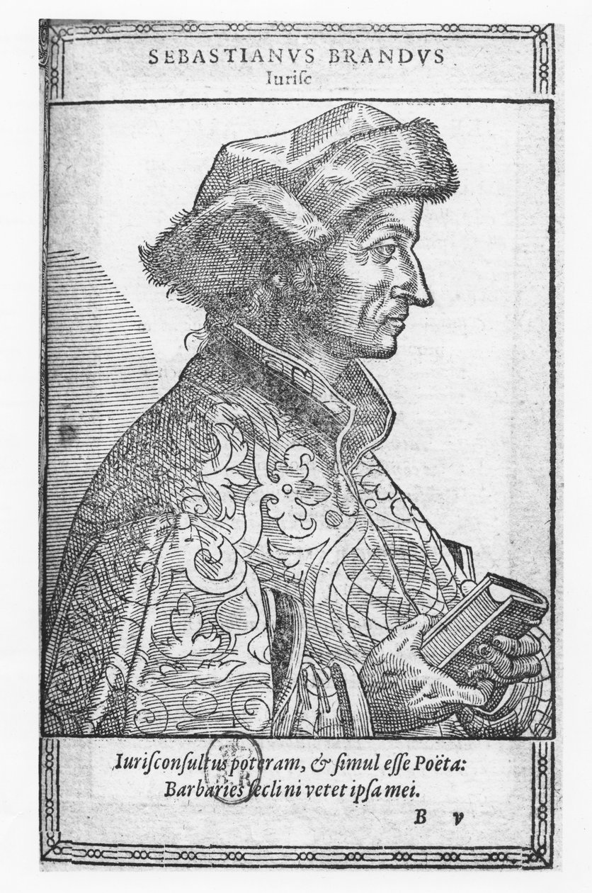 Sebastian Brant (gravyr) av French School