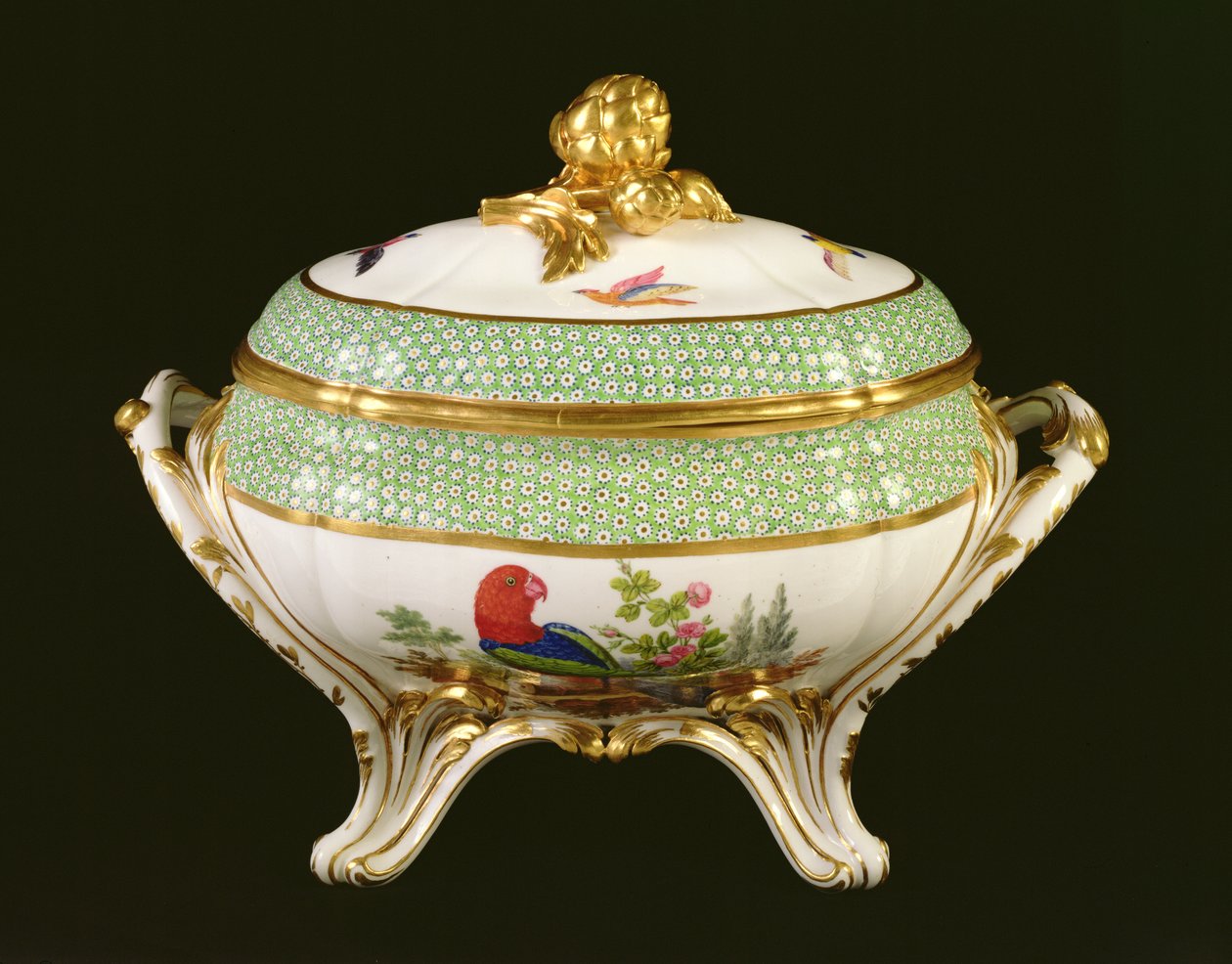 Sevres terrin från Eden-tjänsten, målare märker Pierre-Joseph Rosset, 1788 (porslin) av French School