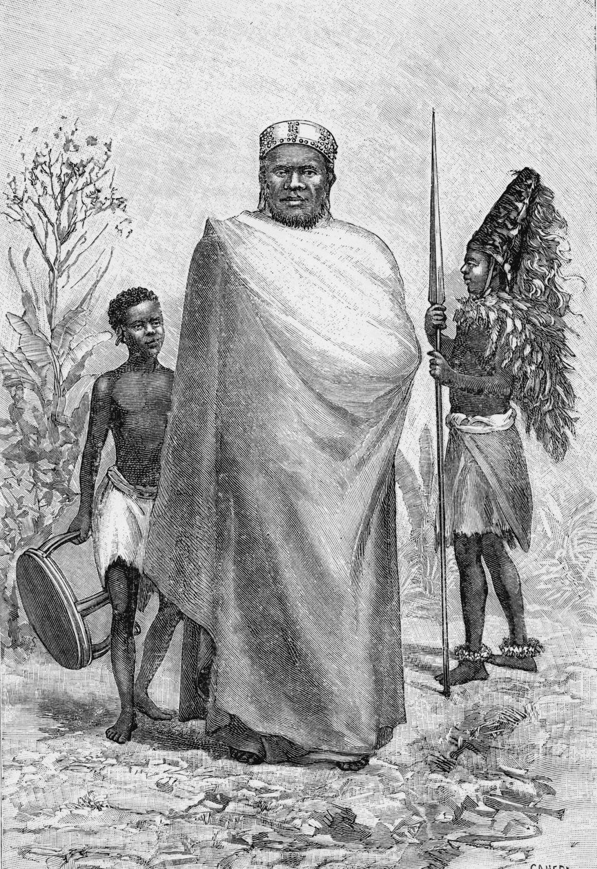Sina, Sultan av Kibosho och en krigare av French School