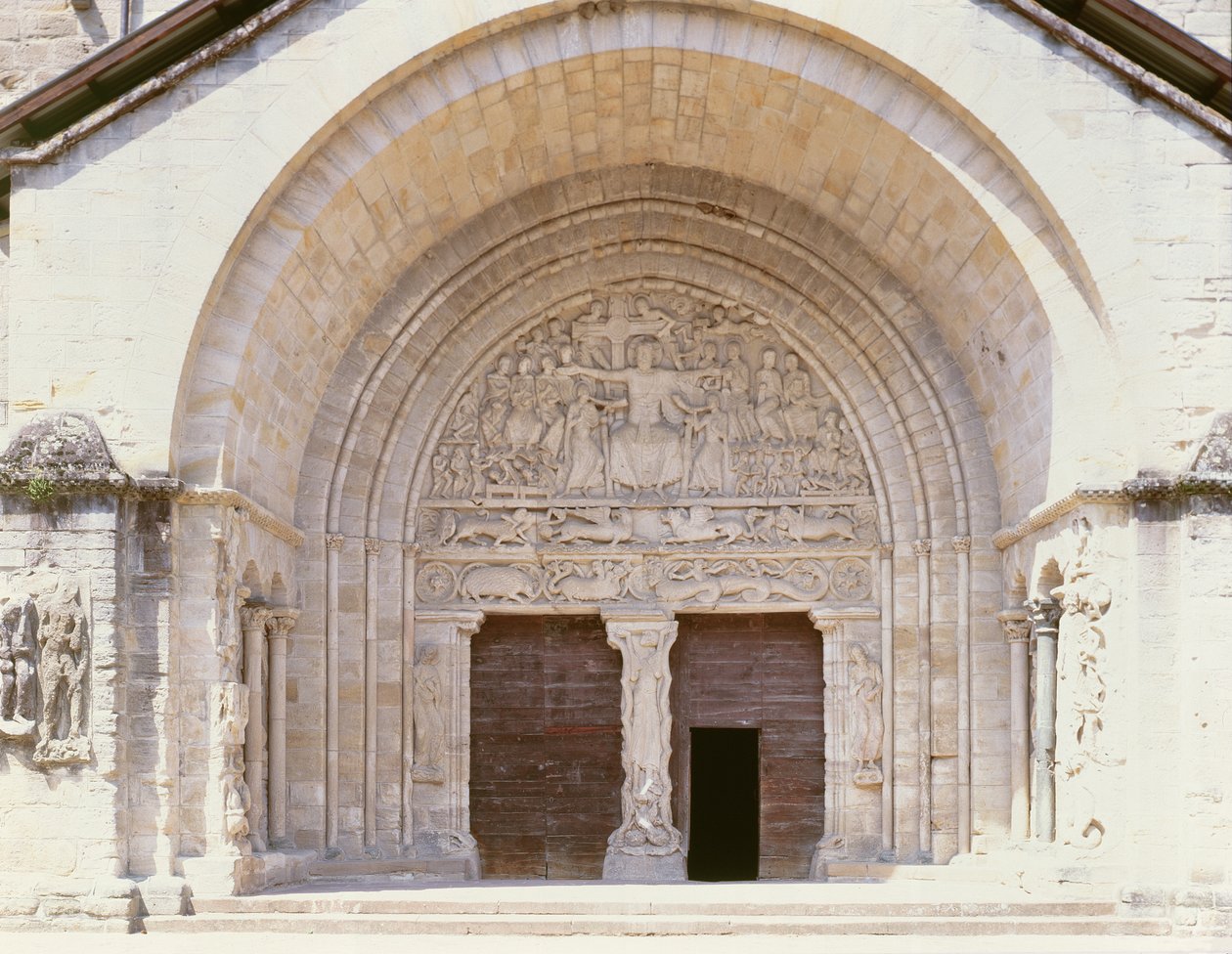 Södra portalen, 1100-1200-talet av French School