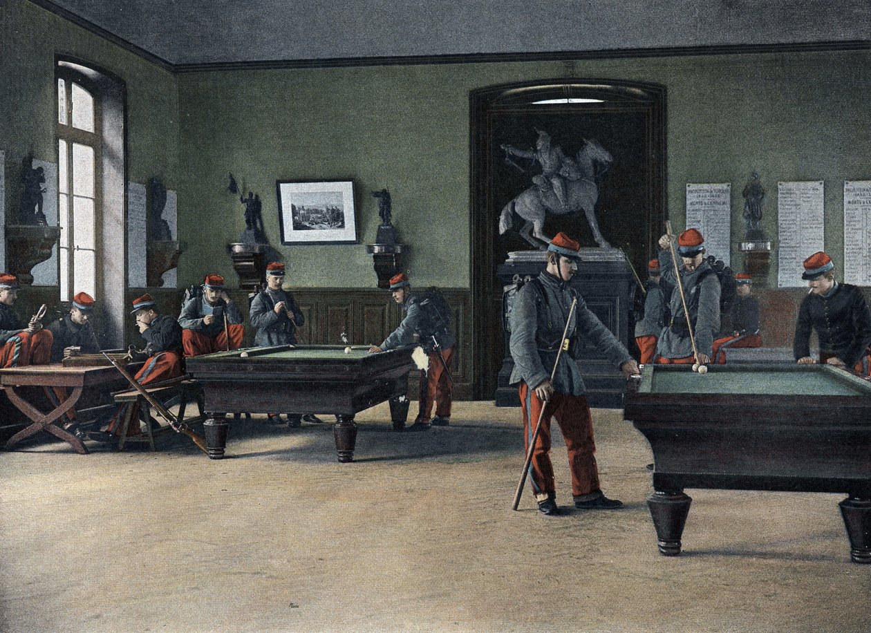 Special militärskola Saint-Cyr (Saint Cyr), inredningstjänst: Spelrum. av French School