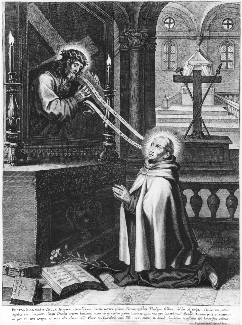 Johannes av korset (1524-91) av French School