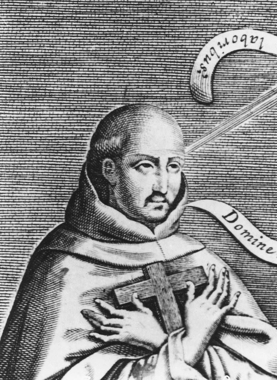 Johannes av korset (gravyr) av French School