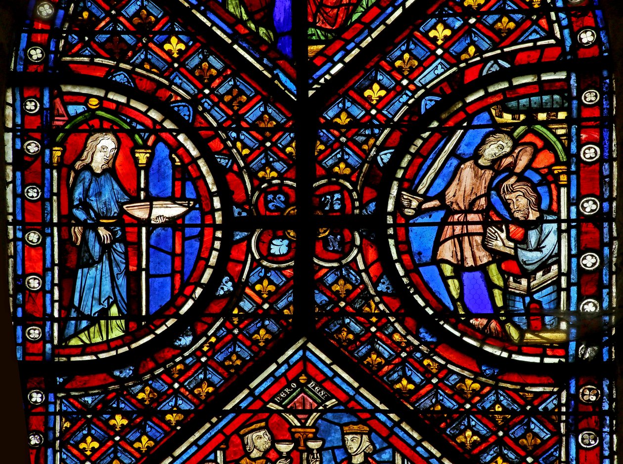 St Johns the Baptists avrättning av French School