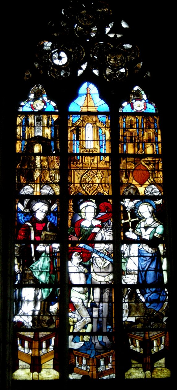 St. Lawrence, St. Martin och St. Margaret av French School