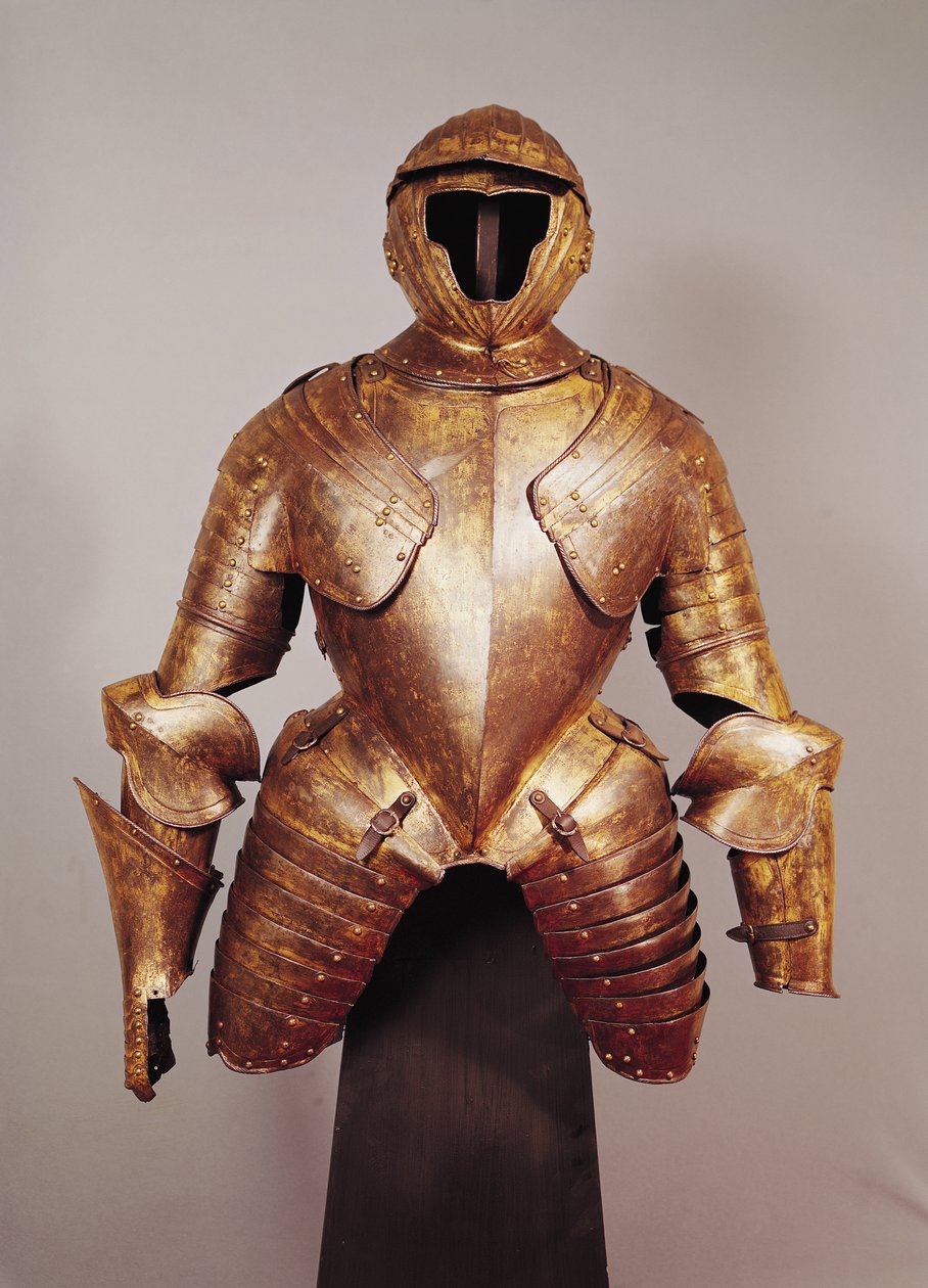 Rustning tillhör Charles de Lorraine (1554-1611) 1500-1600-talet (metall) av French School