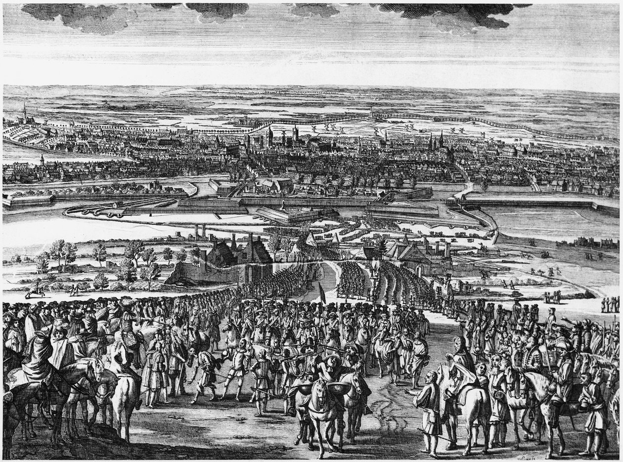 Överlämnande av staden och citadellet i Gent, 1678 av French School