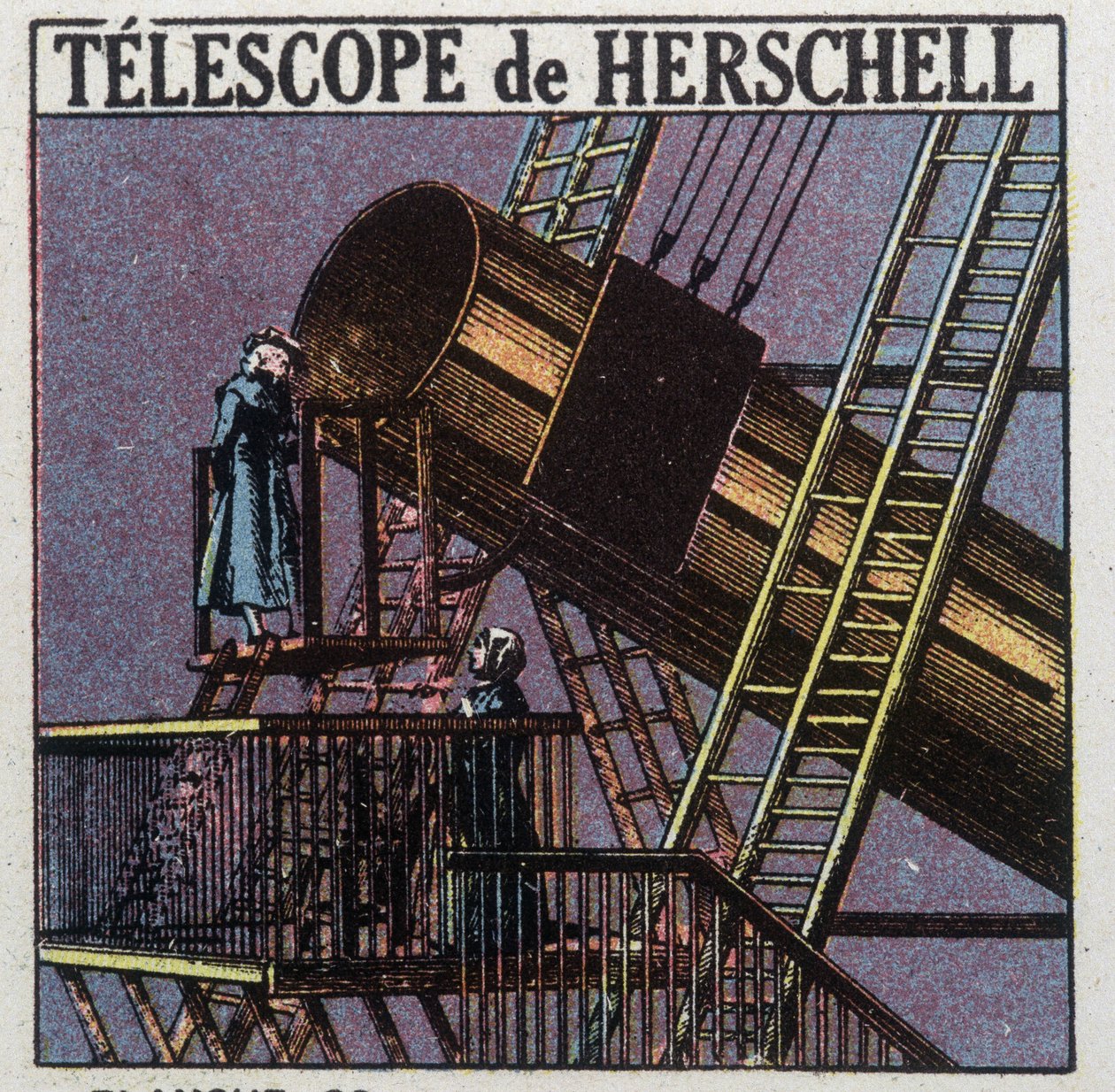 Telescope av Friedrich Wilhelm Herschel (1738-1822) - i "" L
