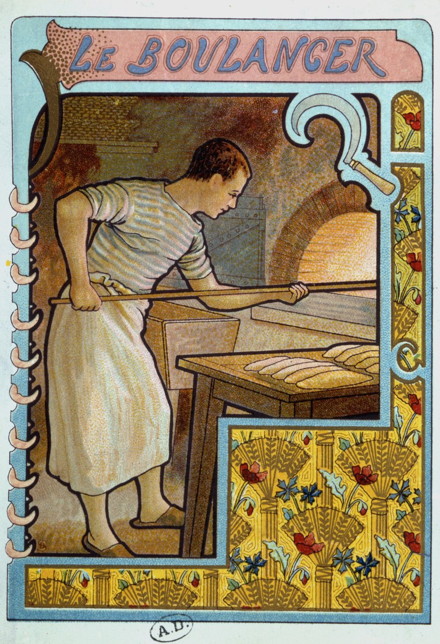 Bagaren, 1899 av French School