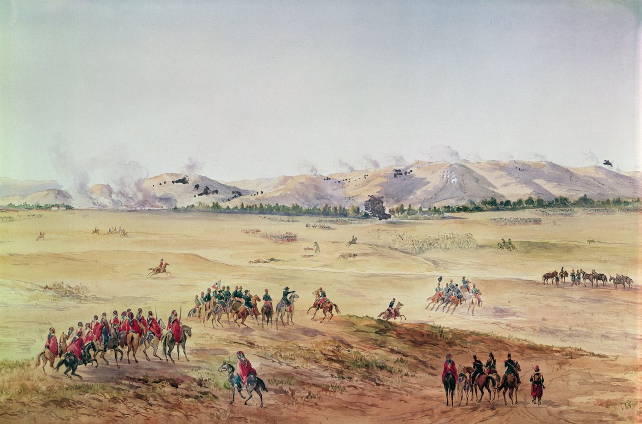 Slaget vid Alma, 20 september 1854 av French School