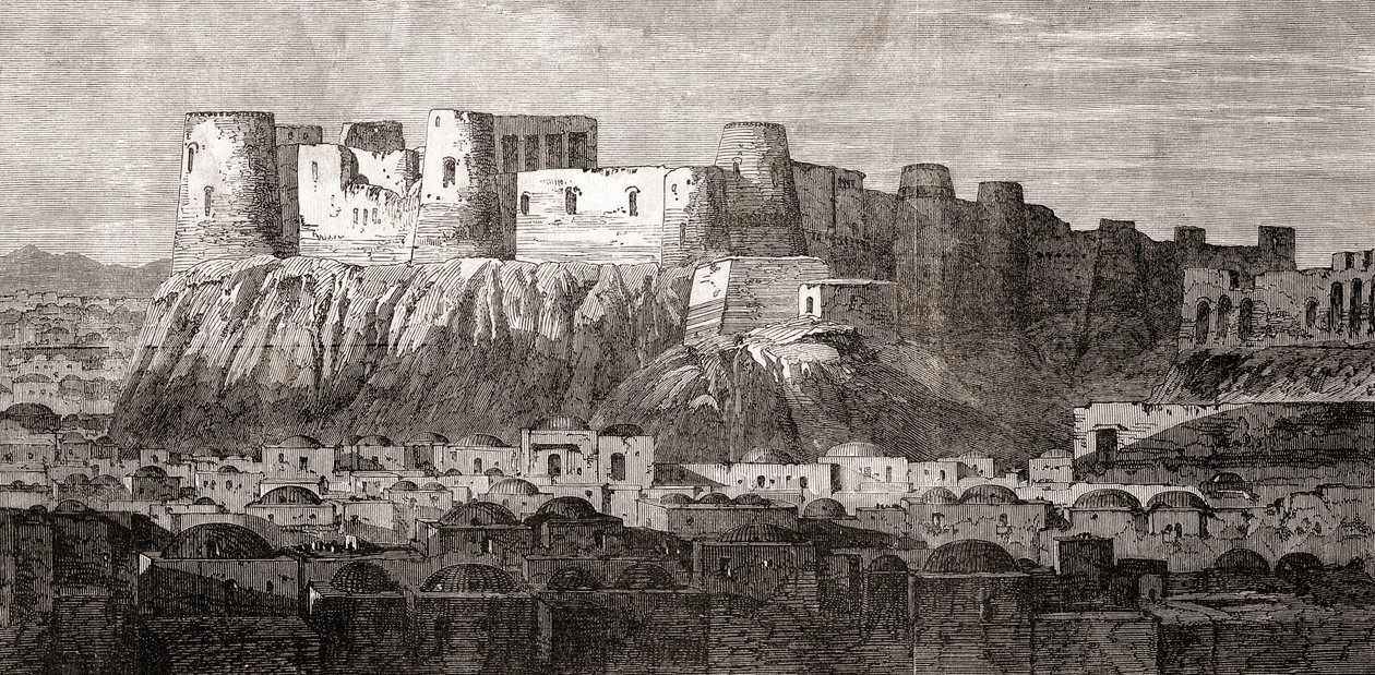 Citadellet i Herat och Qala Iktyaruddin, Herat, Afghanistan, från 