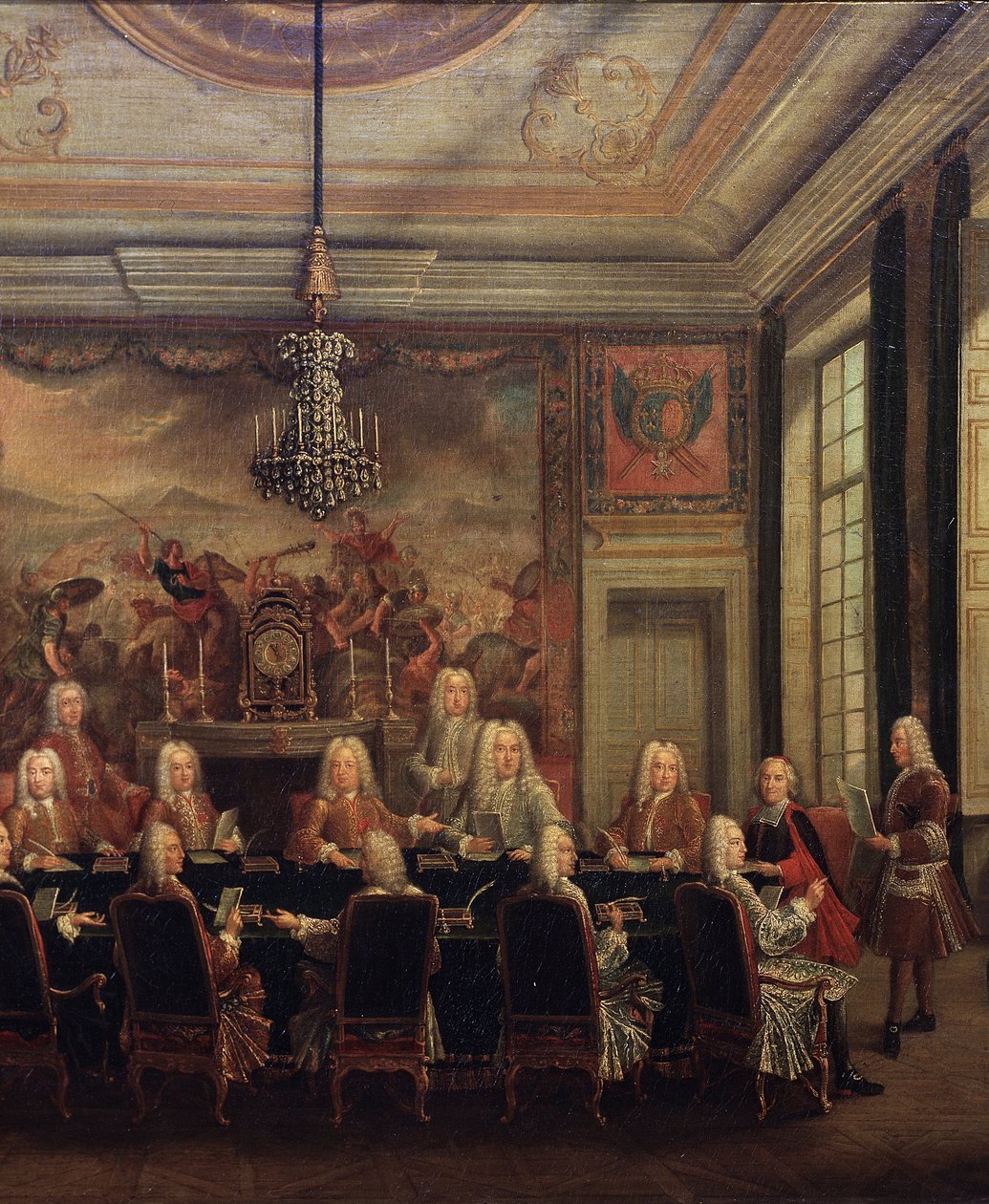 Regencyrådet för Ludvig XV:s minoritet av French School