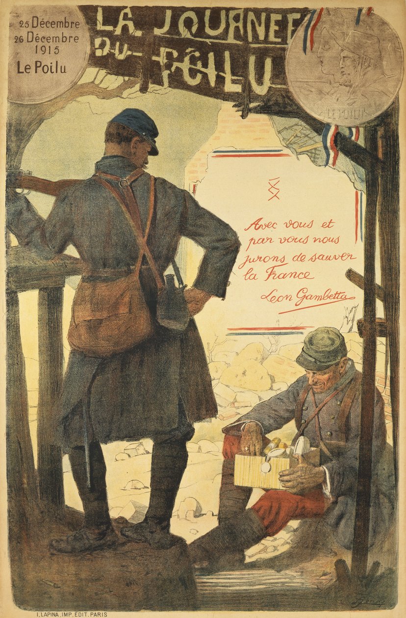 Poilus dag, 25-26 december 1915, 1915 av French School