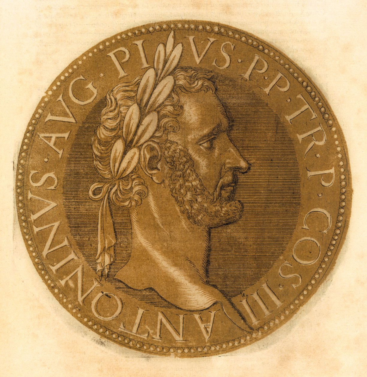 Kejsaren Antoninus Pius av French School