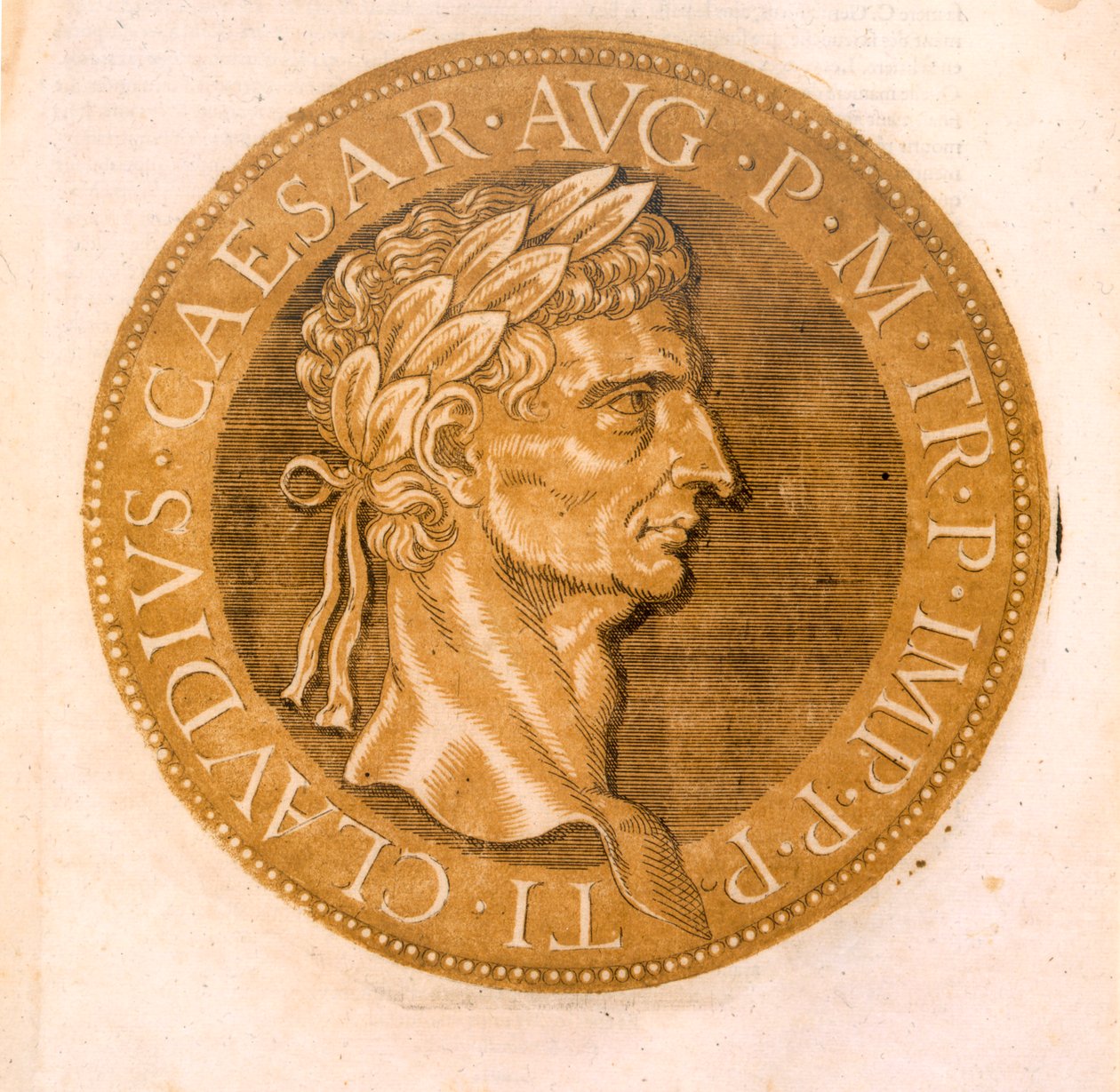 Kejsaren Claudius Caesar av French School