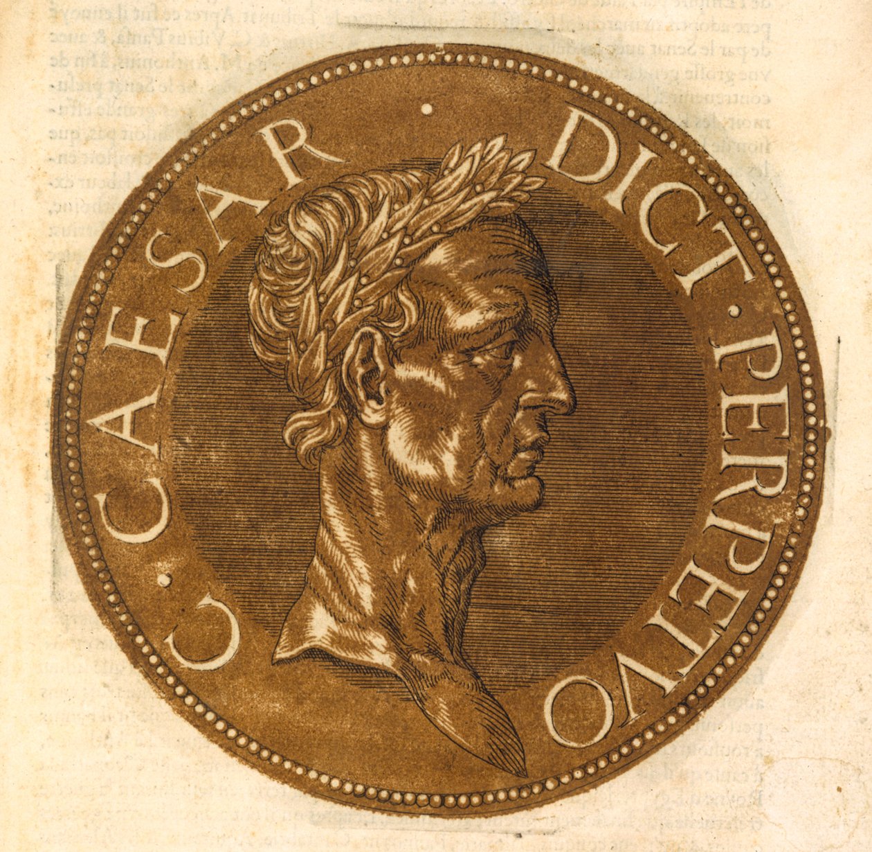 Kejsaren Julius Caesar av French School