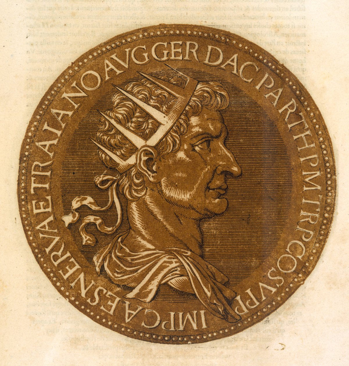 Kejsar Trajanus av French School