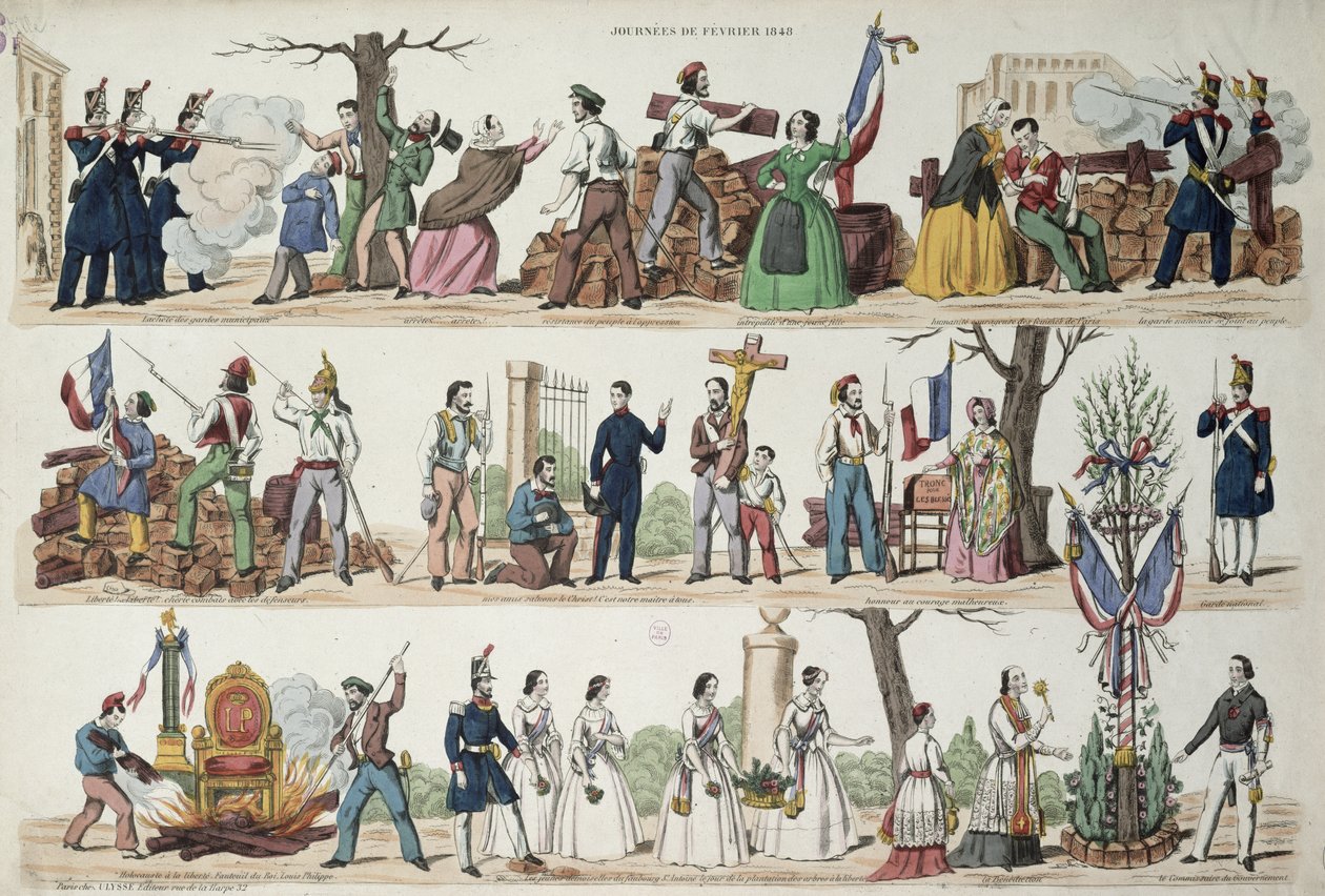 Händelserna i februari 1848 av French School