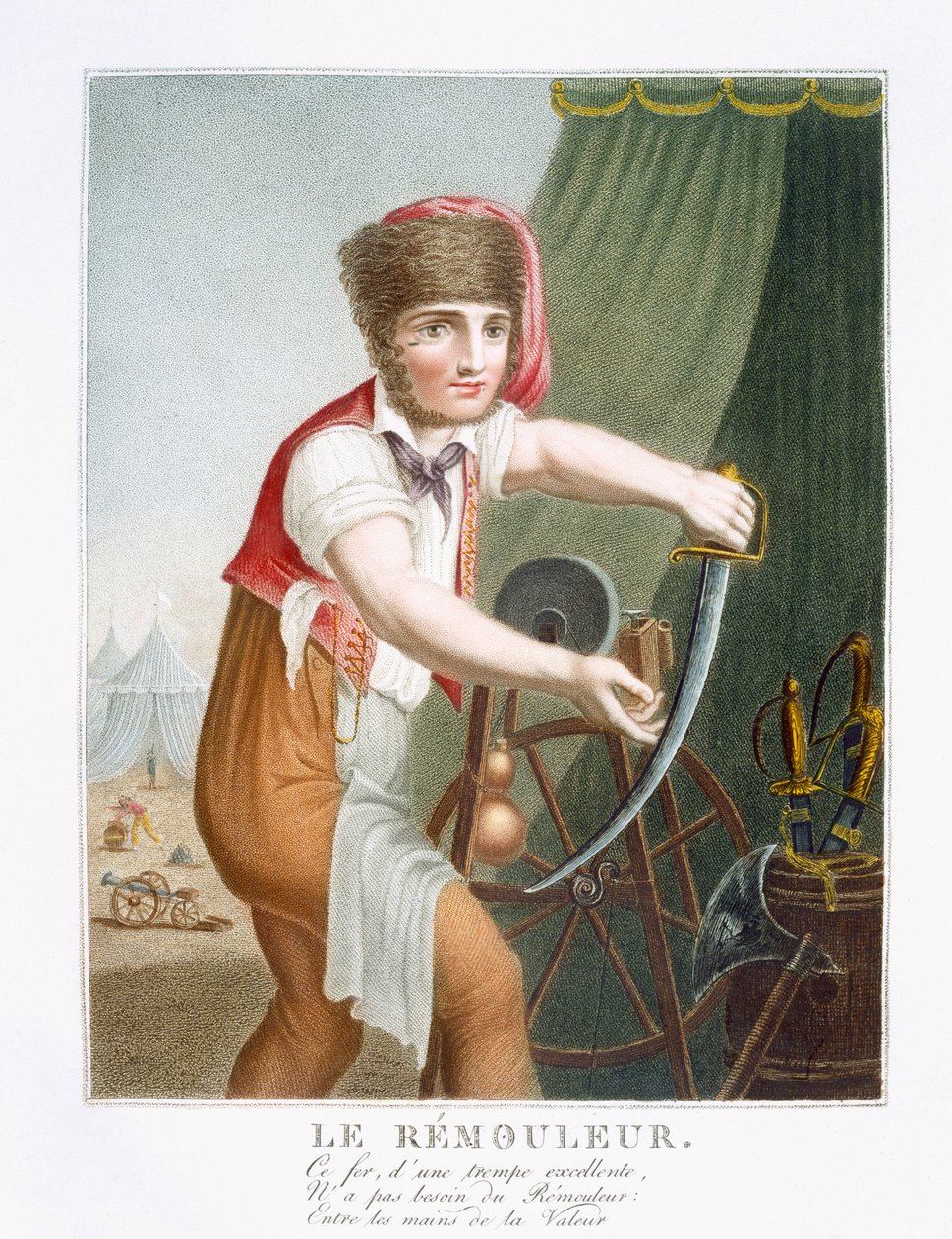 Kvarnen, ca 1816 av French School