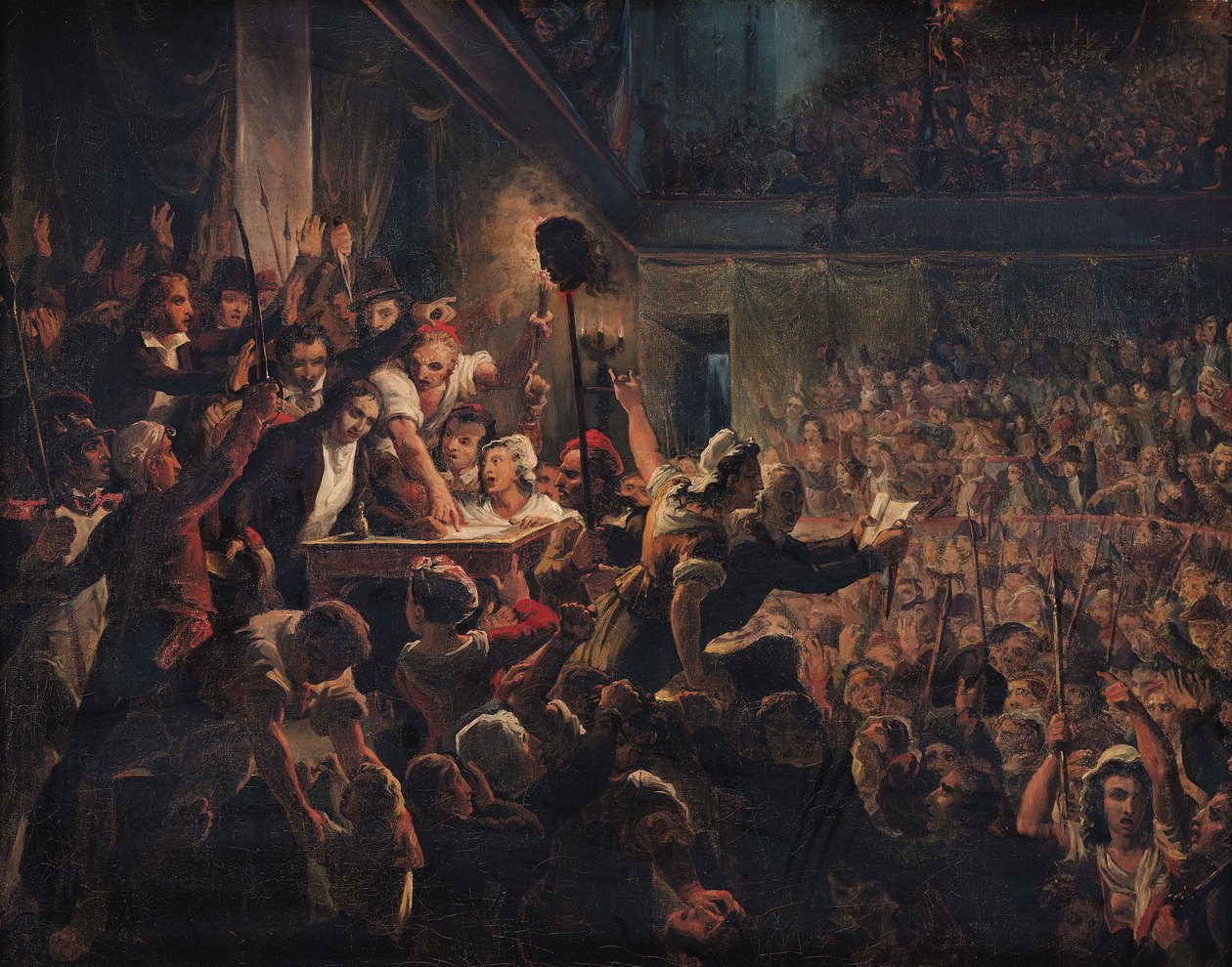 Chefen för ställföreträdaren Jean Feraud (1759-95) presenterad för Francois Antoine Boissy d