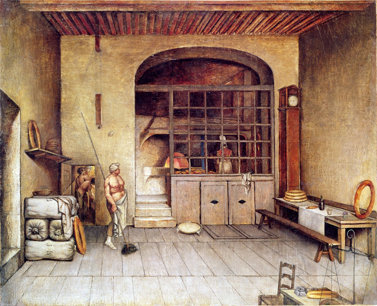 Jules Blanc-bageriet i Grenoble av French School