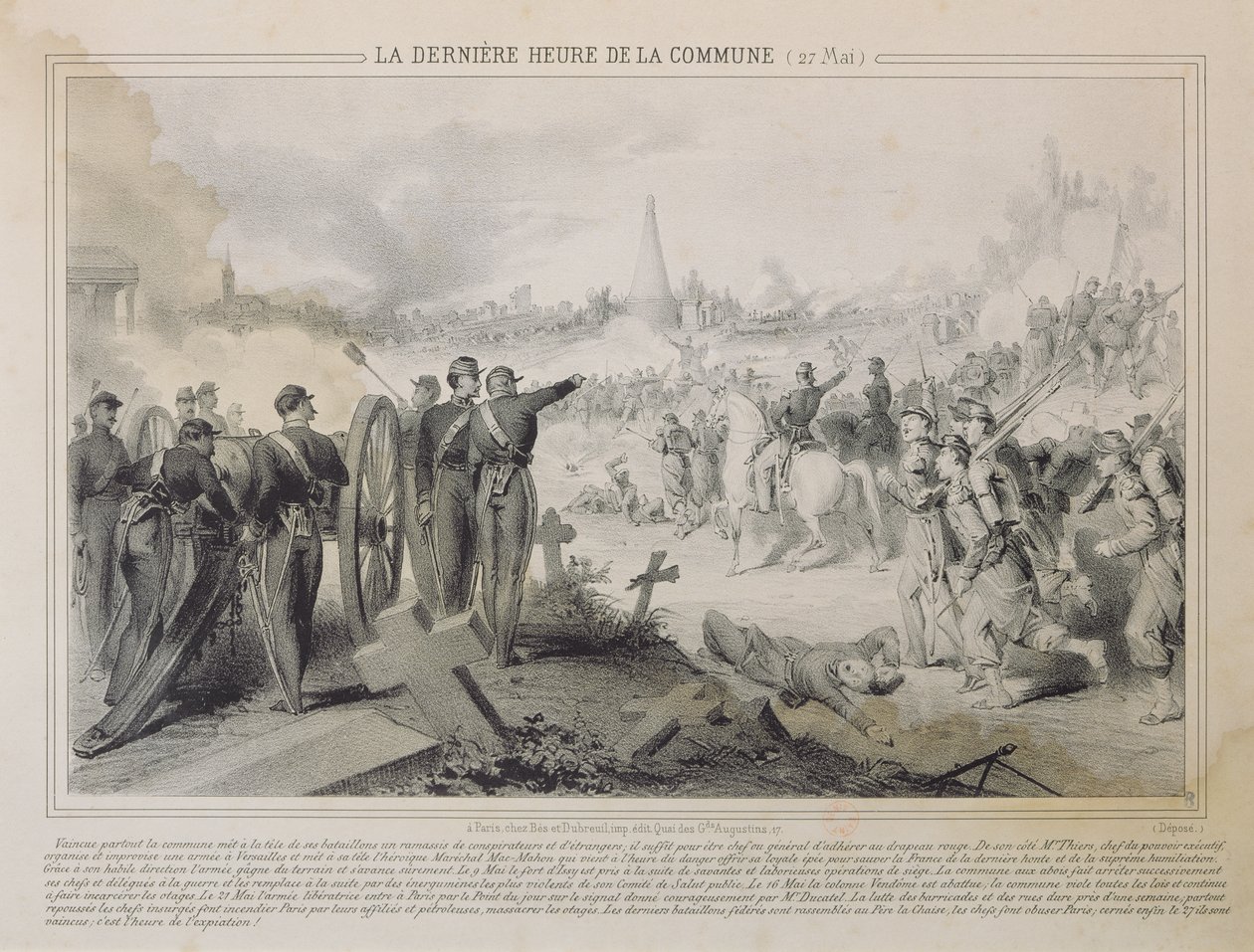 Kommunens sista timme, 27 maj 1871 av French School